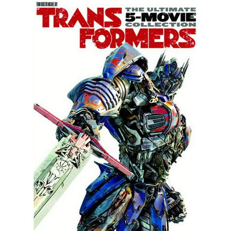 transformers five movie steel book dvd box set|transformers the ultimate 5 movies.